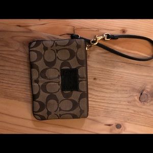 Coach wristlet
